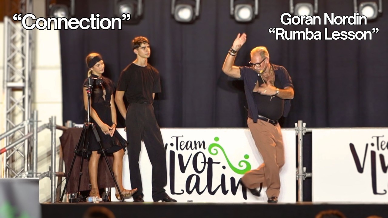 Goran Nordin - Rumba Lesson | Shining Star Cup | Team Vivo Latino