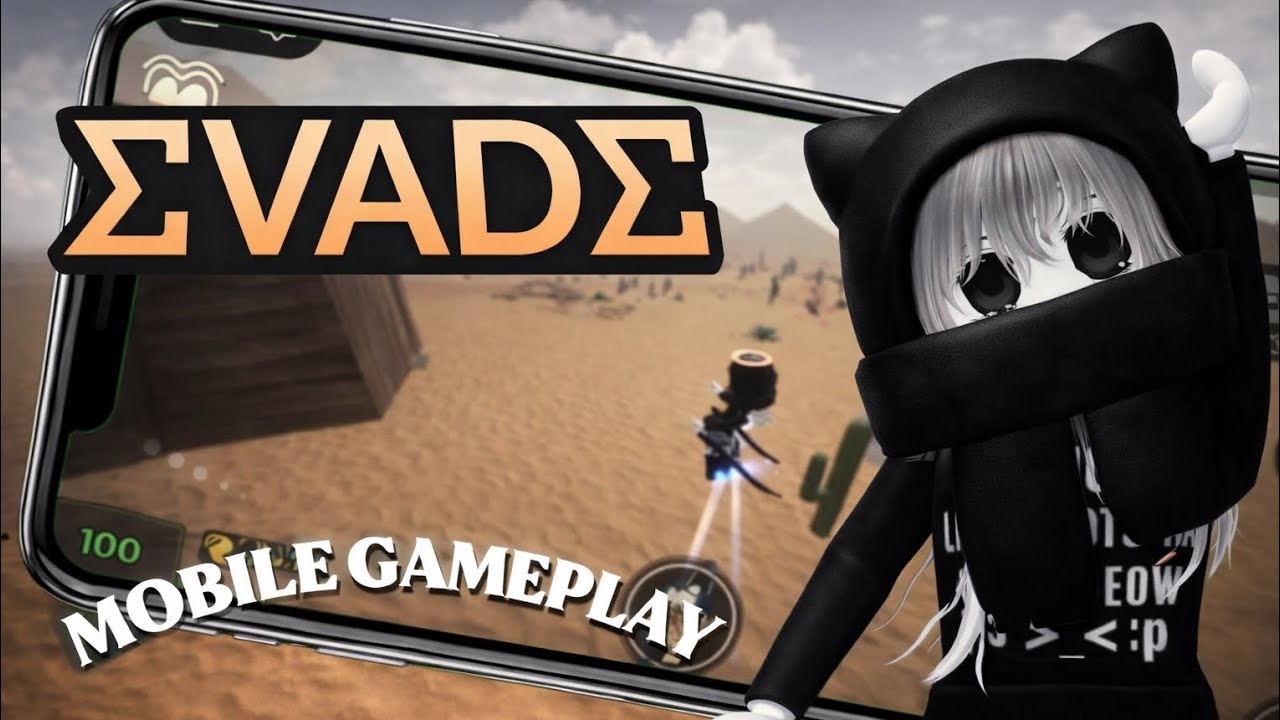 Evade Mobile Gameplay🤍✨️ #1