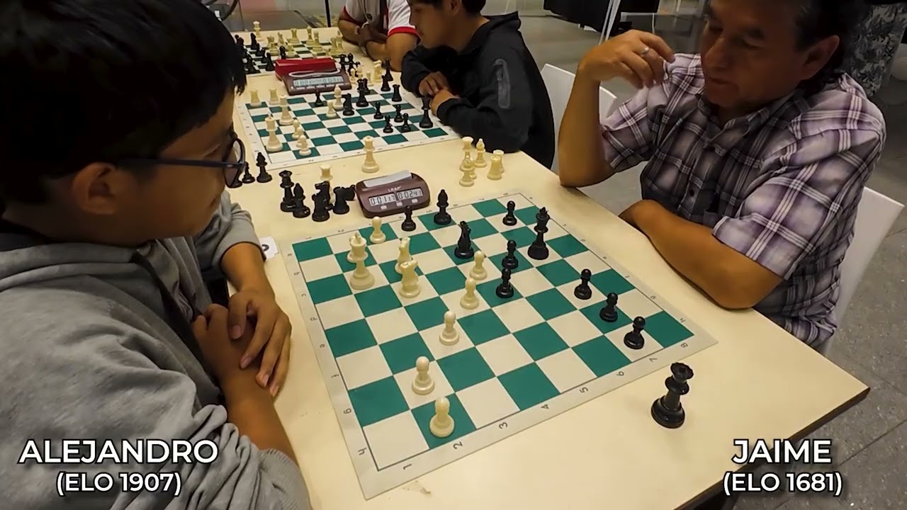 III BLITZ:  Ronda 6 - Alejandro (1907) vs Jaime (1681). 5' + 3