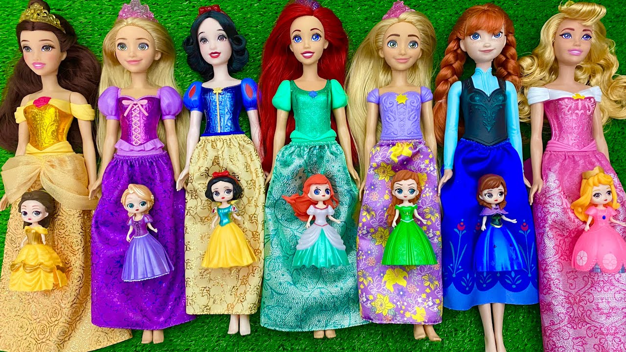 Cute Miniatures Disney Princess Frozen ELSA & Annall! elsa satisfying unboxing