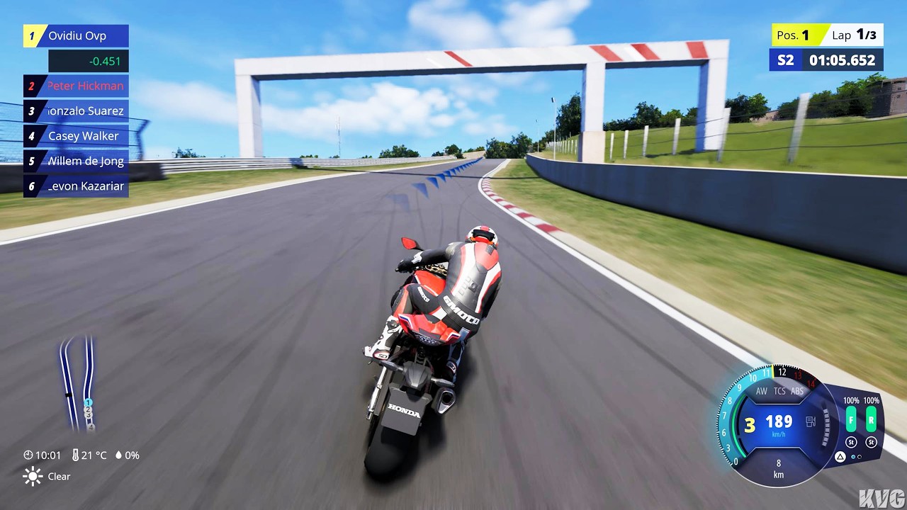 RIDE 6 - Honda CBR 1000RR Fireblade SP 2019 - Gameplay (PS5 UHD) [4K60FPS]