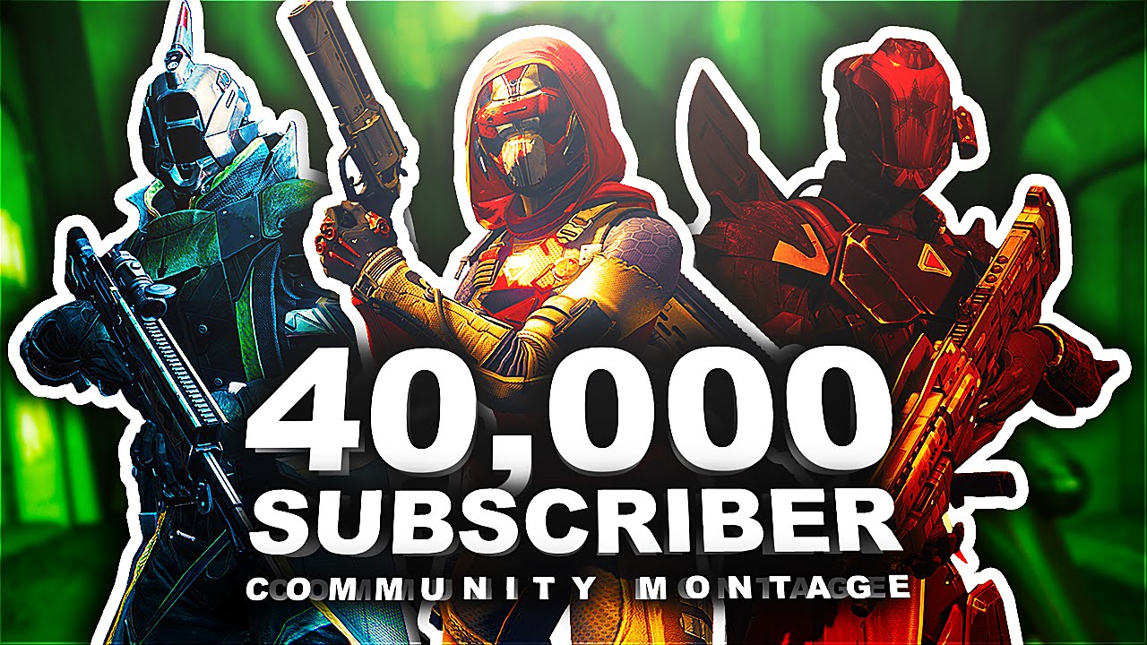 Kruzer - 40,000 Subscriber Community Destiny Montage by ReZel