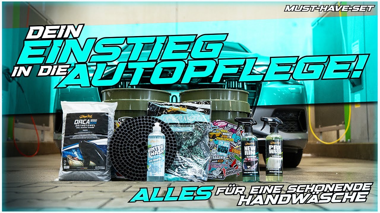 Dein Einstieg in die Autopflege! Alles f&uuml;r eine schonende Handw&auml;sche.