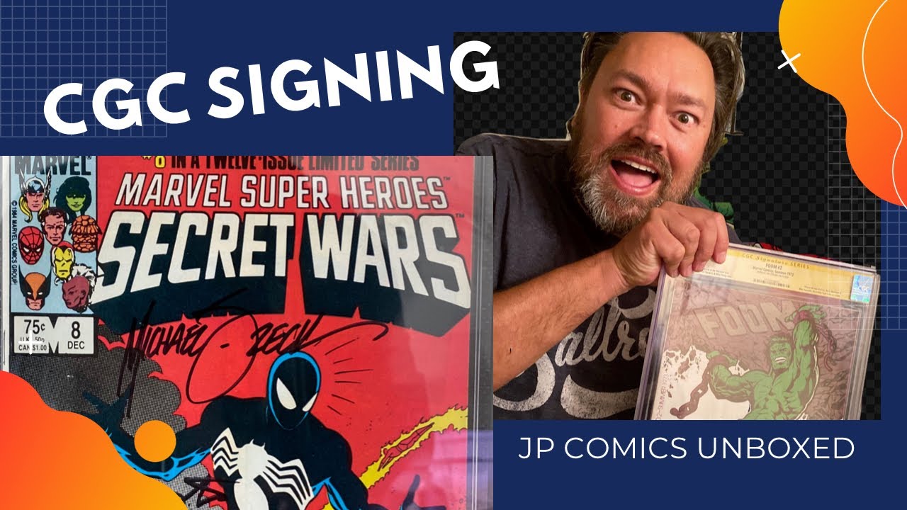 UnBoxing CGC Private Signings of Comics - Guess the grade????
