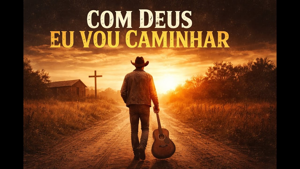 Com Deus Eu Vou Caminhar | Country Rock Gospel Lento | Música Cristã de Estrada