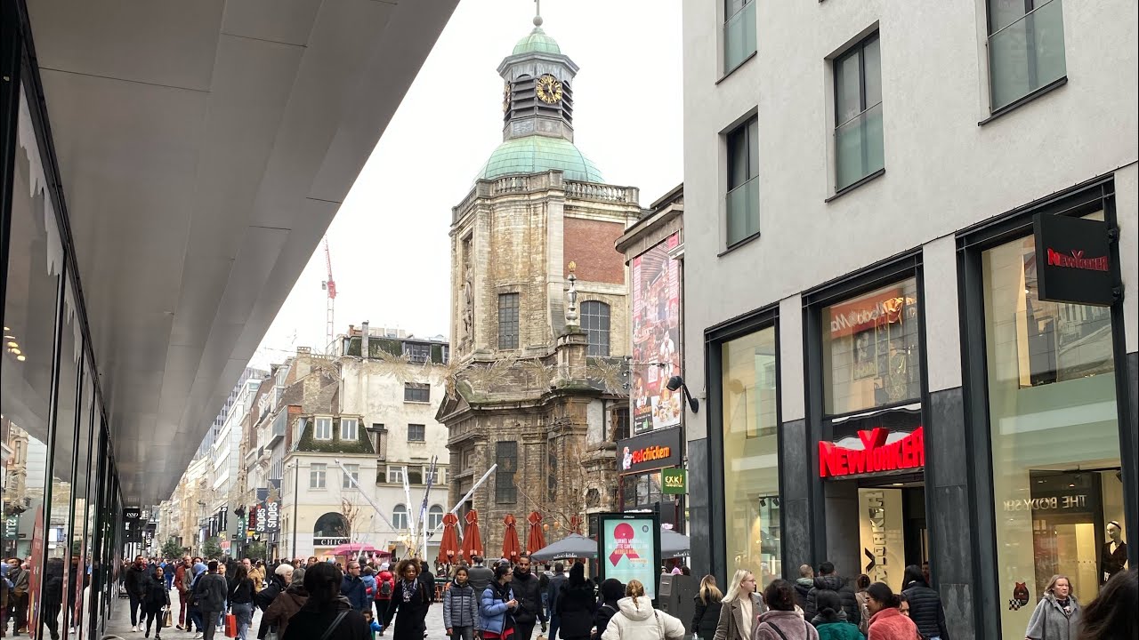 Rotterdam vlog| Shopping and Walking Tour ⭐️H&M and Bijenkorf Netherlands🇳🇱 
