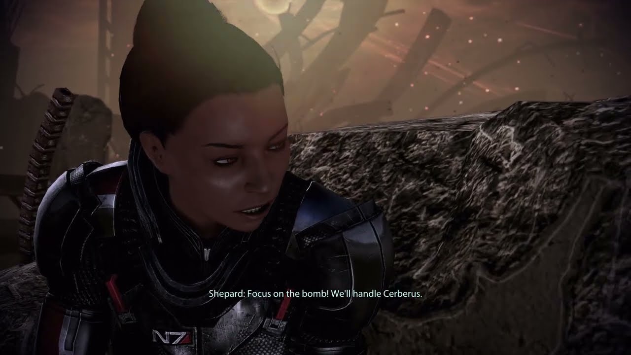 Mass Effect Trilogy: No Weapons Challenge (Insanity) 114 - Bomb Site