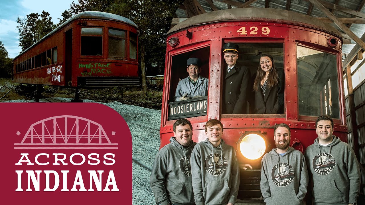 Rescuing Indiana's Abandoned Interurban Trolleys | Across Indiana