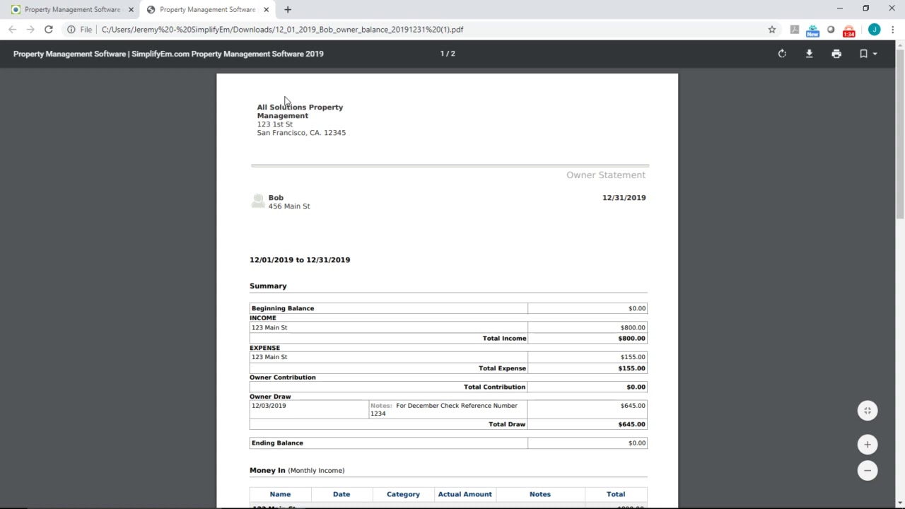 How to Send an Owner Report