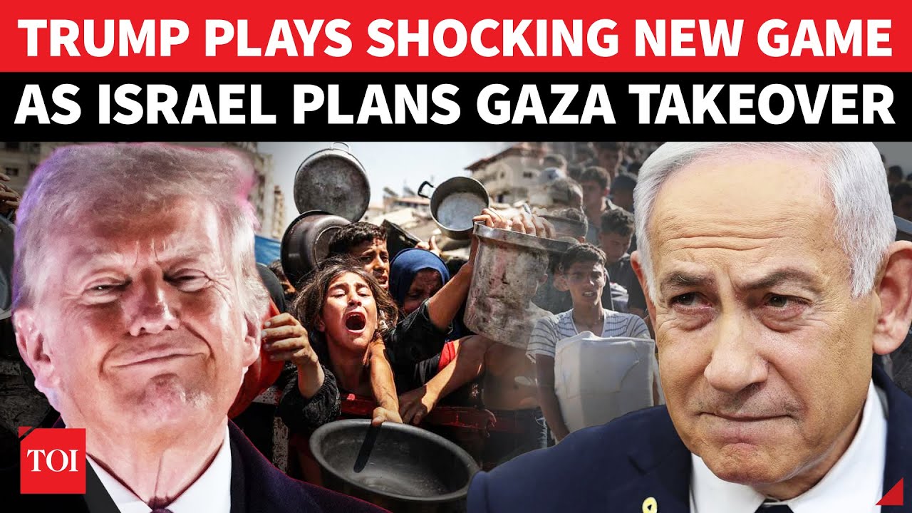 Trump’s SURPRISING Response On Netanyahu’s Gaza Takeover Plan; ‘US Has No…’ | Watch