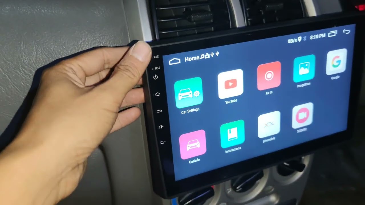 PASANG HEAD UNIT 10 inchi DI MOBIL HYUNDAI AVEGA SEDAN LAMA