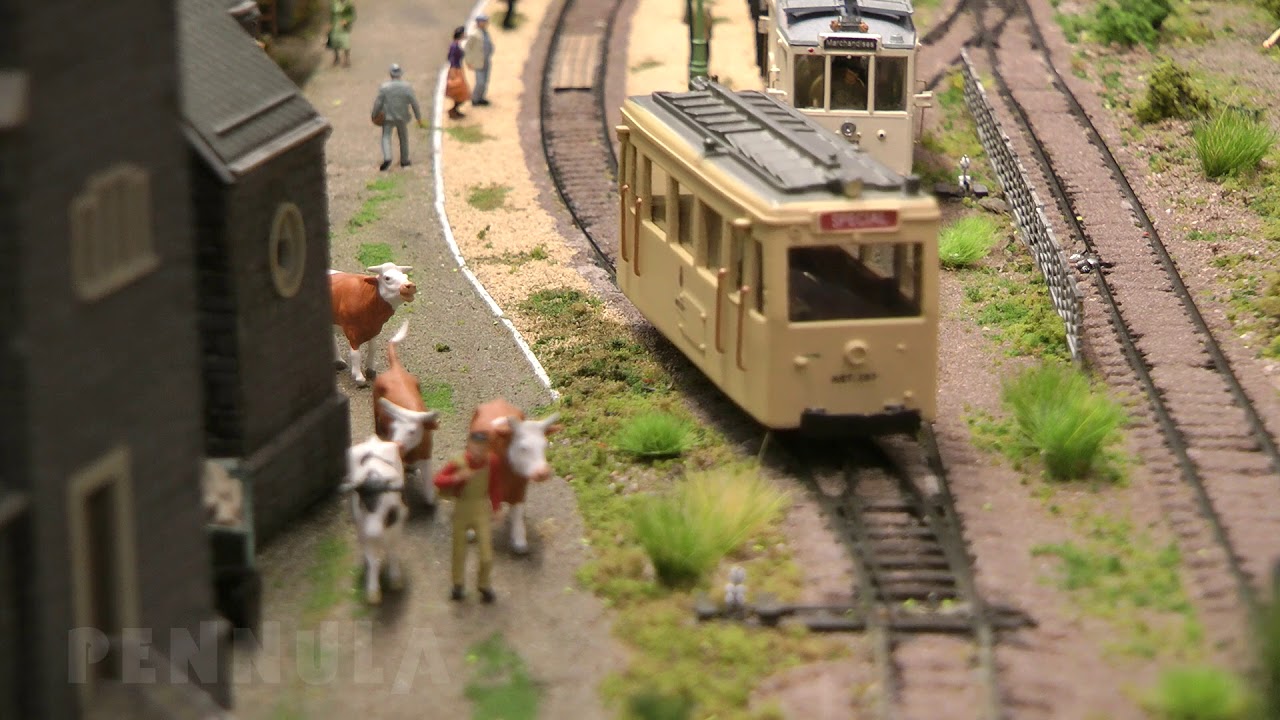 Modellstra&szlig;enbahn Le Vicinal &aacute; Vresse - Ein Stra&szlig;enbahnmodell in Spur H0 aus Belgien