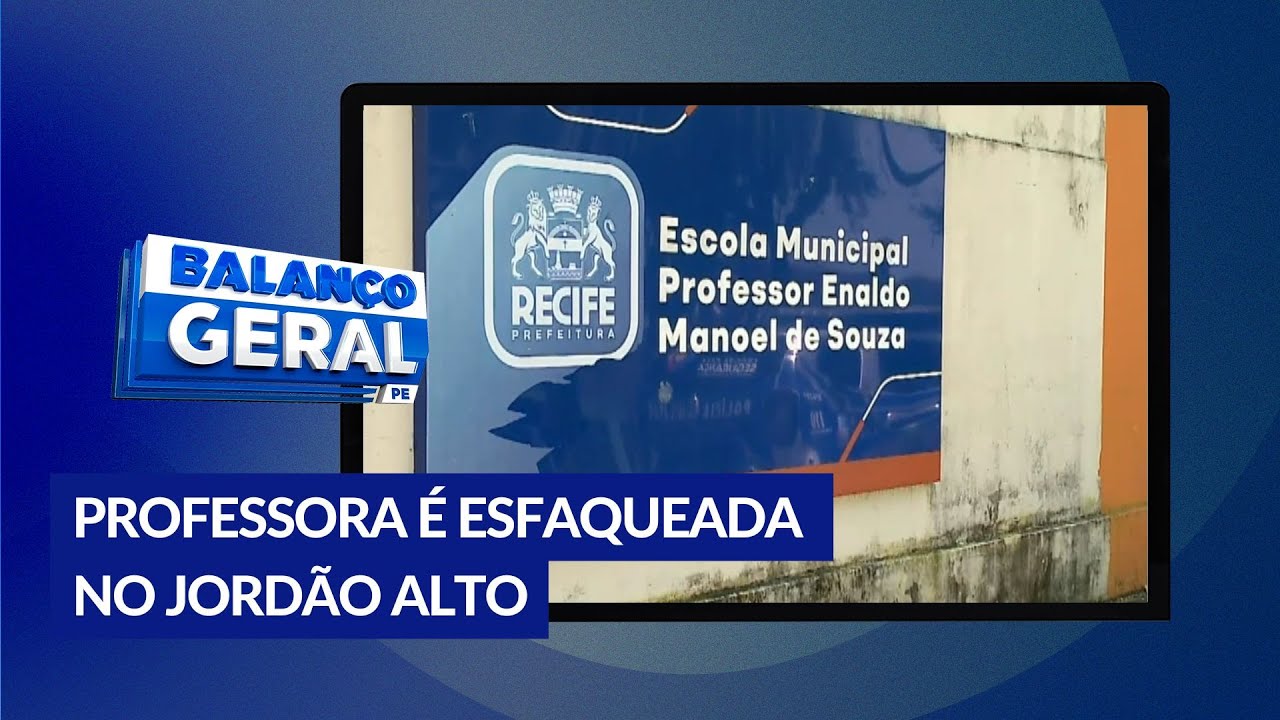 Professora é esfaqueada em frente a uma escola municipal no Jordão Alto