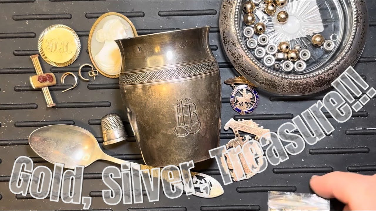 Cheap Gold from Ebay! Consignment Store Gold for a steal! So much Plunder! #gold #silver #deals
