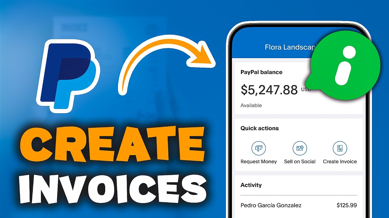 Create and Send PayPal Invoice 💹