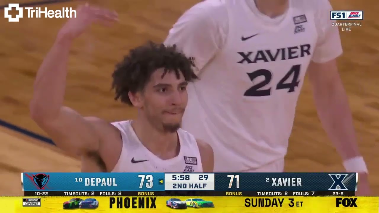 HIGHLIGHTS | Men's Basketball vs DePaul (BIG EAST Quarterfinals)