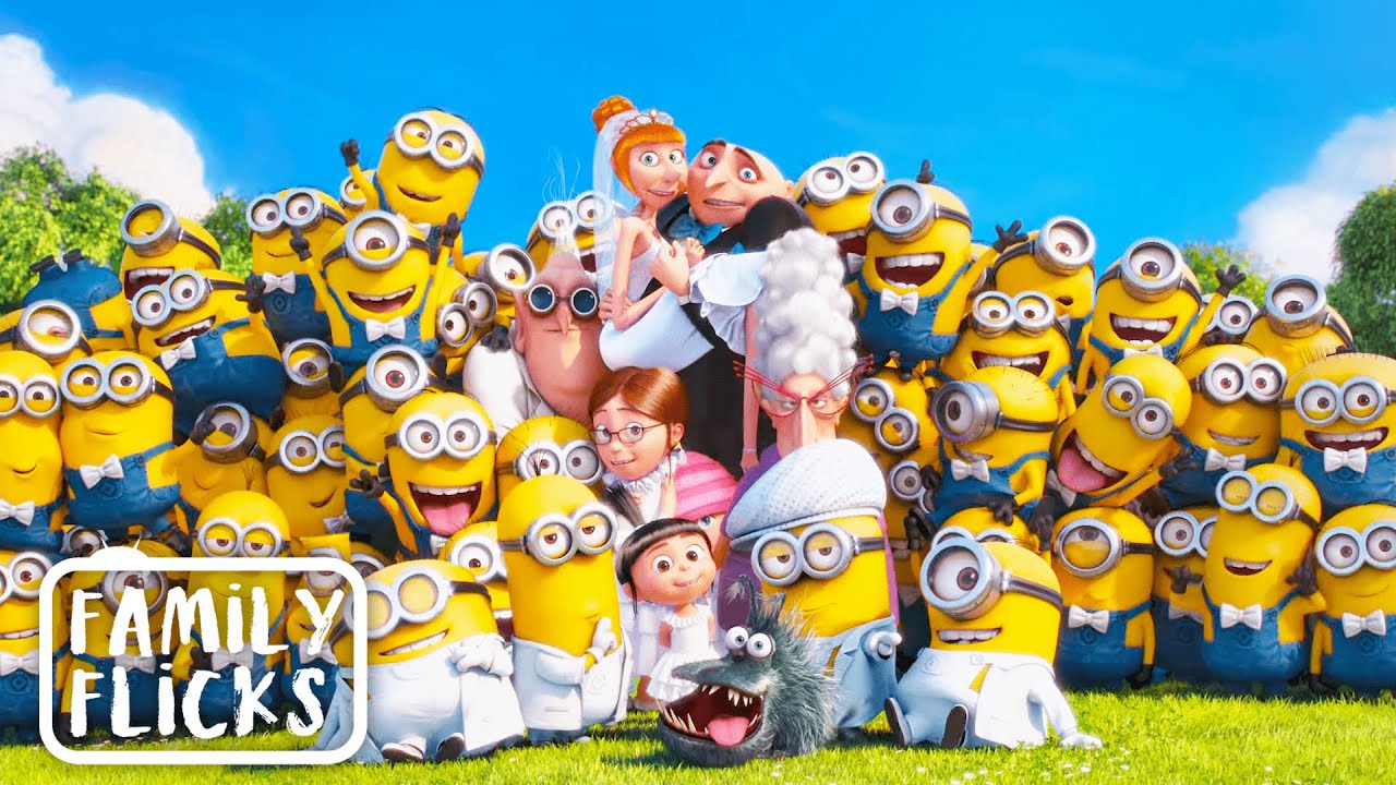 Gru and Lucy's Wedding (Final Scene) | Despicable Me 2 (2013) | Family Flicks