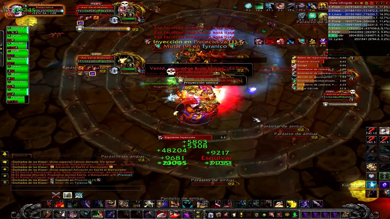 Dechados de los Klaxxi 10 Heroico ¡con mecánica perfecta!