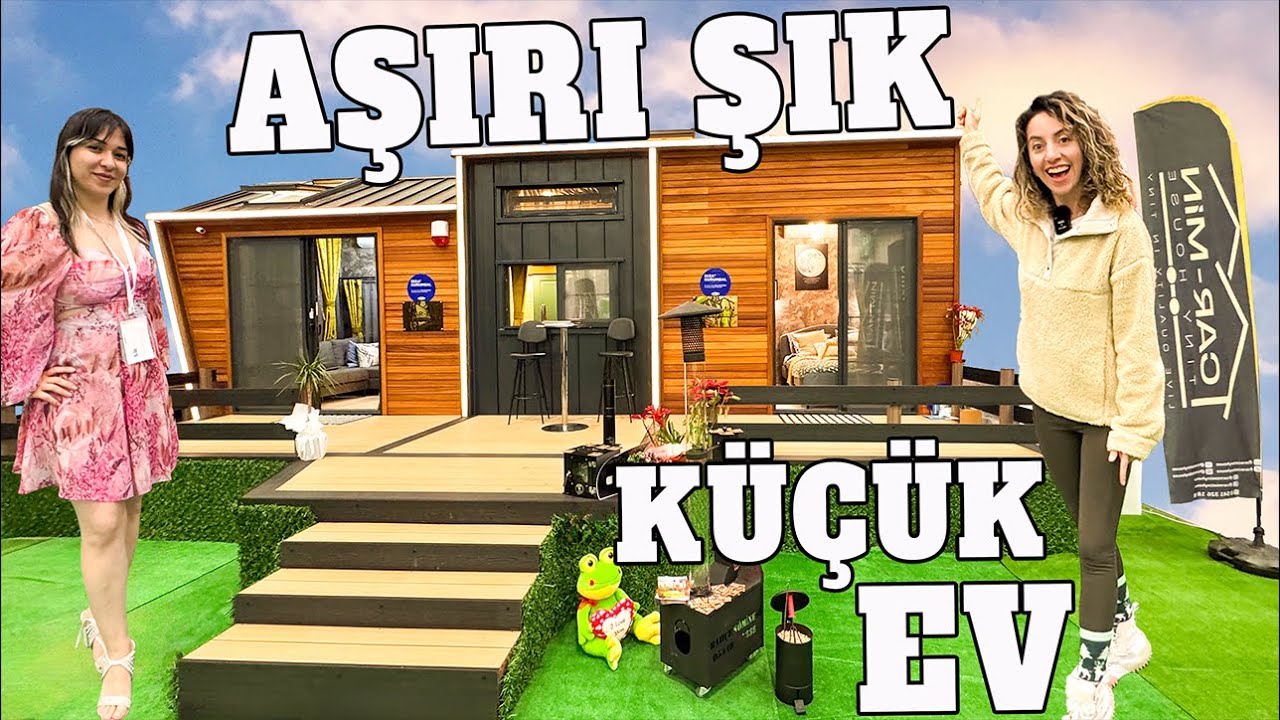 Aşırı Şık Küçük Ev (Tiny House) Turu
