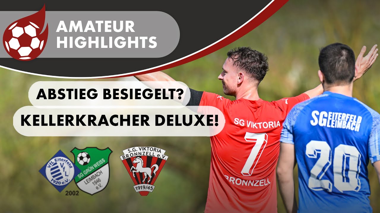 Entscheidung im Abstiegskampf | Verbandsliga-Kellerkracher | Fußball-Highlights
