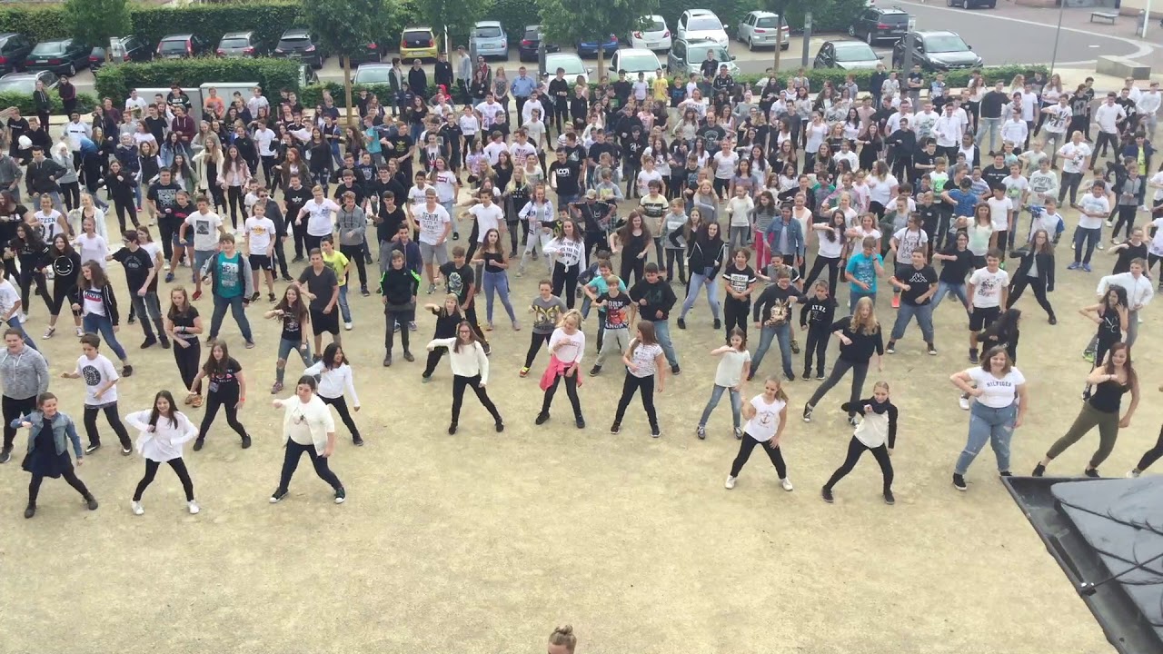 Flashmob zur Verabschiedung unseres ehem. Schulleiters Günter Peifer