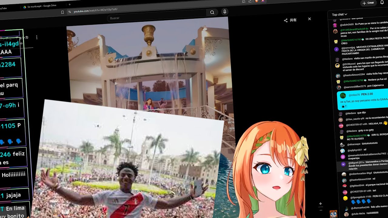 VTUBER VISITA PERU por google maps? XD?