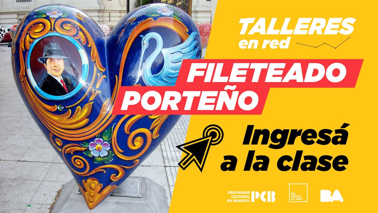 Talleres en Red - Fileteado Porteño Clase #2 (Personas mayores)