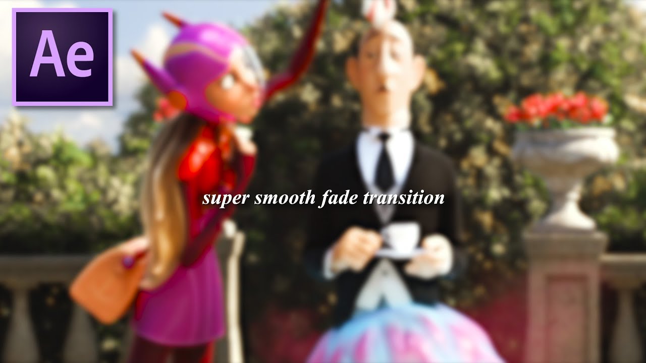 super smooth fade transition | after effects