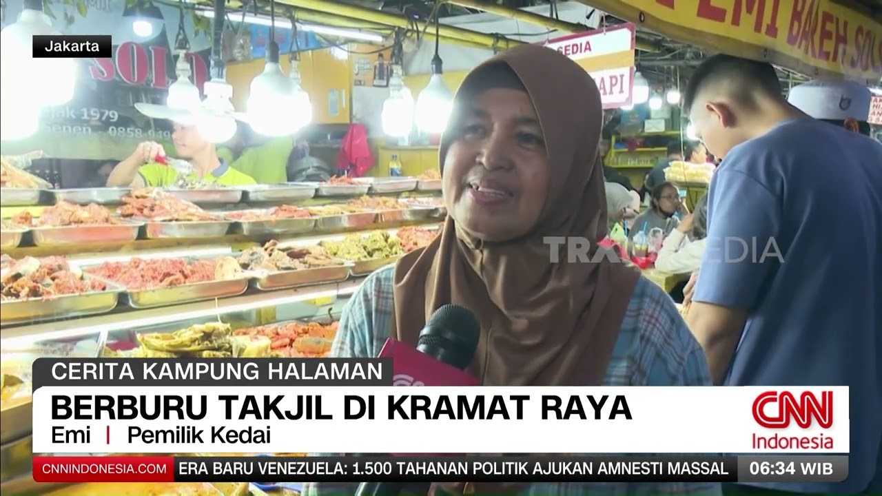 Berburu Takjil Di Kramat Raya | REDAKSI (22/02/26)