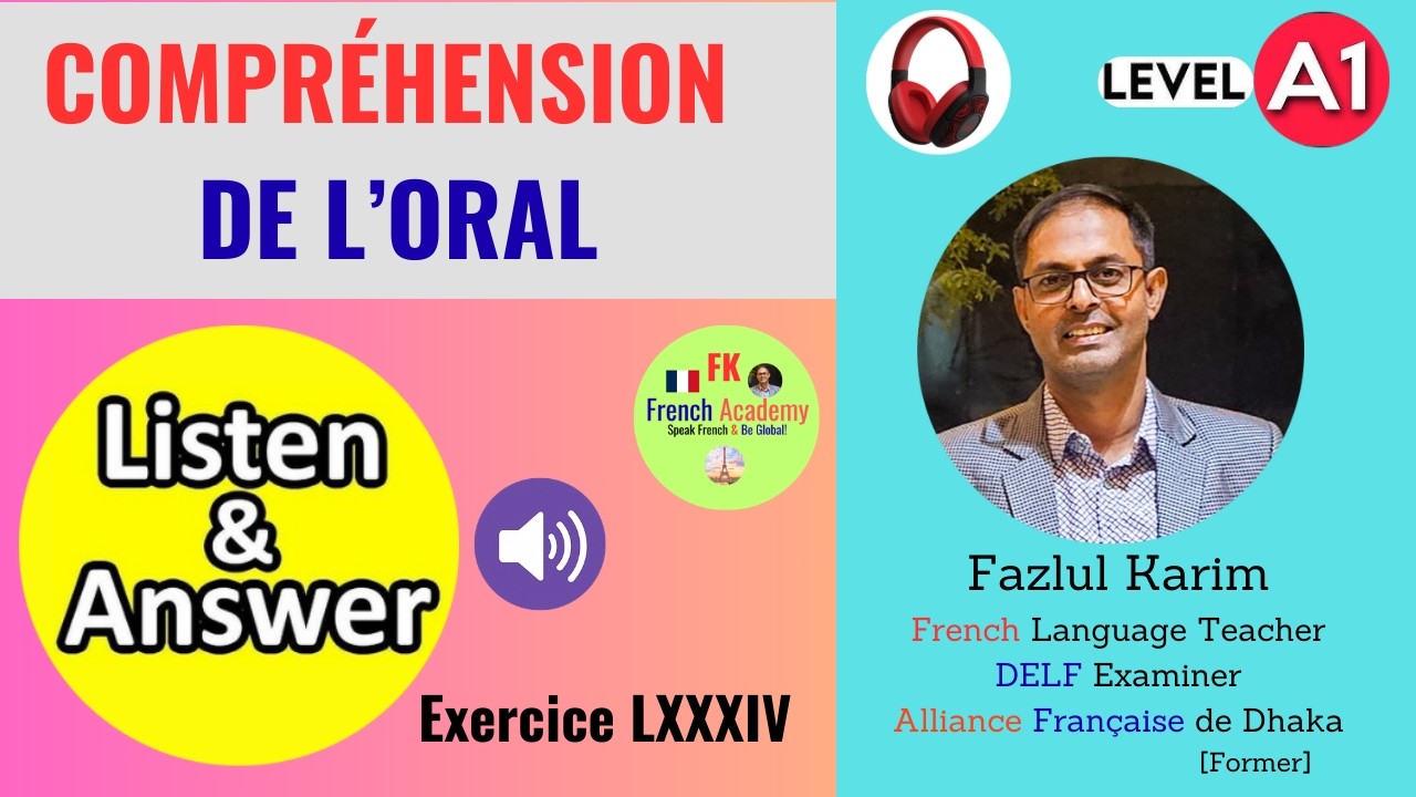 Listening Exercise LXXXIV: Listen to the dialogue & answer the questions.