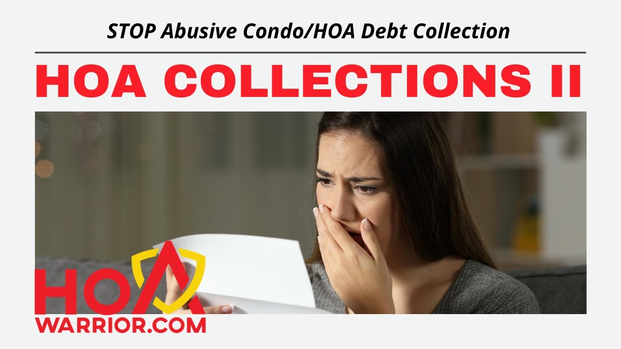 HOA Collections II: Stop homeowner abuse from Third Party Debt Collectors