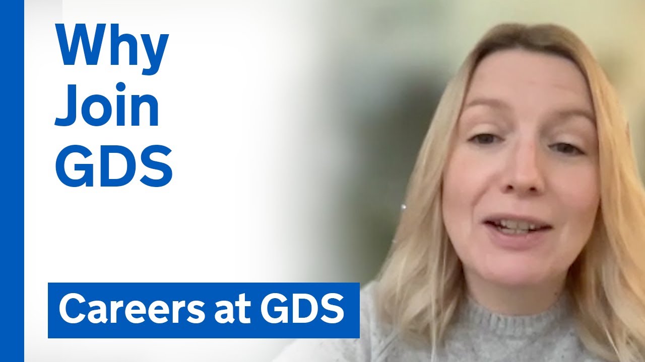 Why join GDS with Natalie Jones