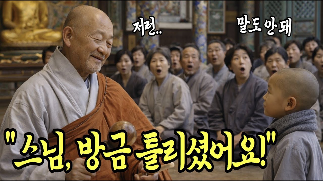 스님이 매번 틀리게 불경을 외우는 이유