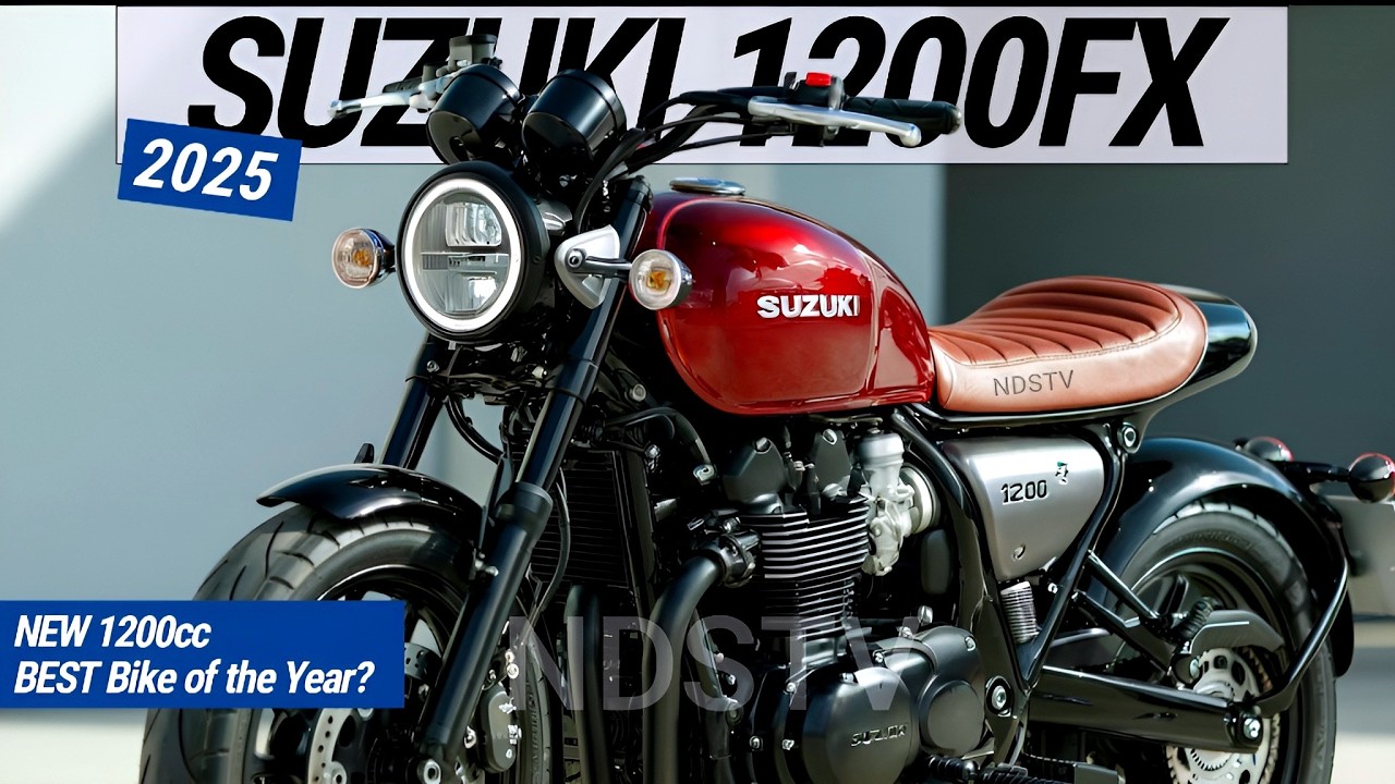 2025 Suzuki 1200 FX: NEW 1200cc BEST Bike of the Year?