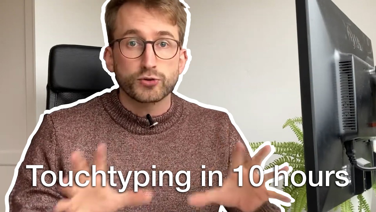 I Learned Touch Typing in 10 Hours