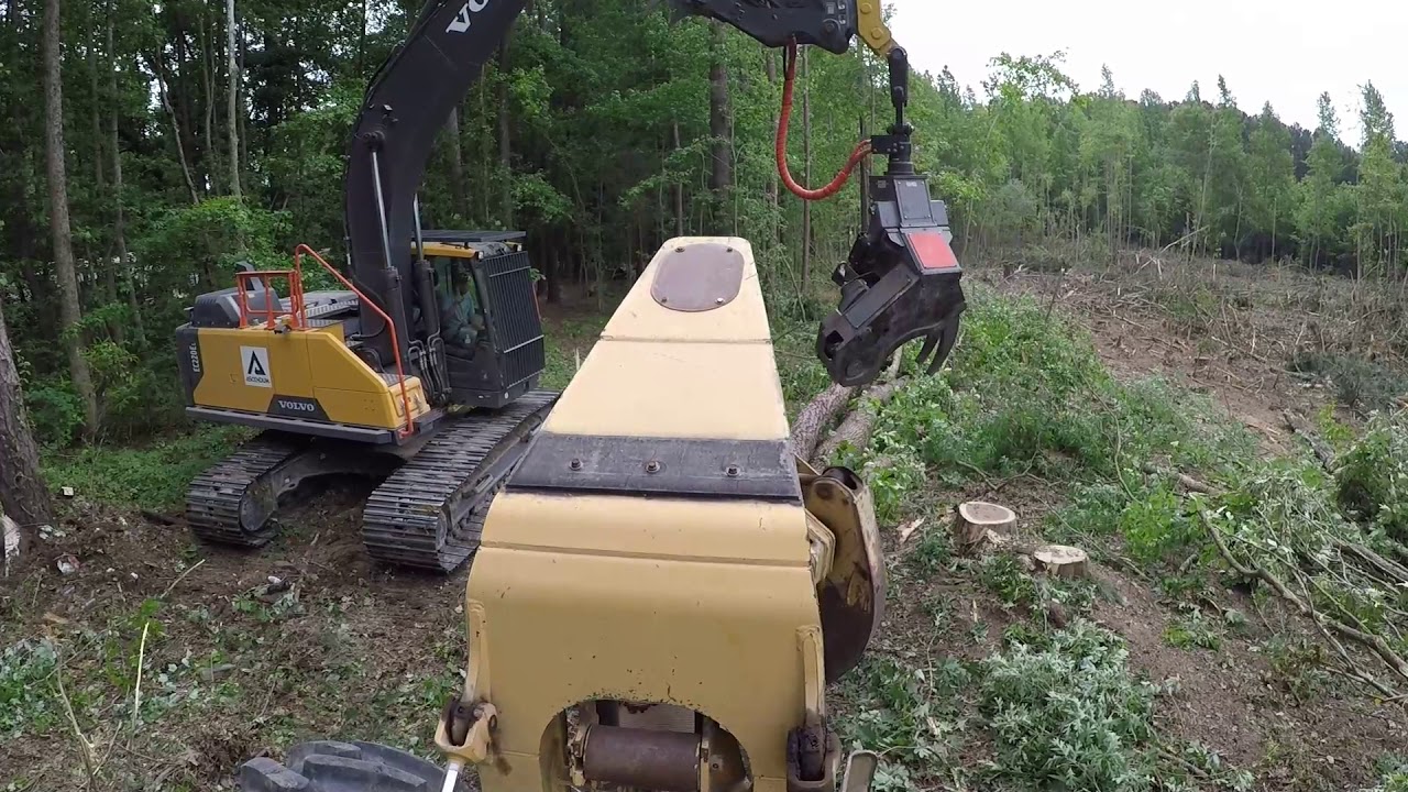 My First Day Running A Skidder