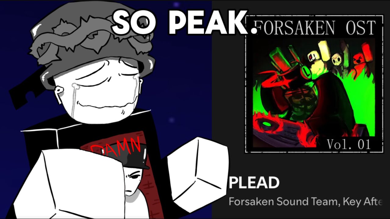 Forsaken has THE BEST OST of ANY roblox game ❤️‍🩹🌹