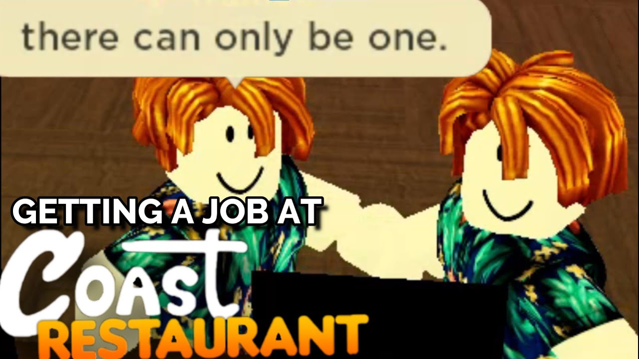 GETTING A JOB AT COAST RESTAURANT ON ROBLOX! | The Training Experience at Coast Restaurant