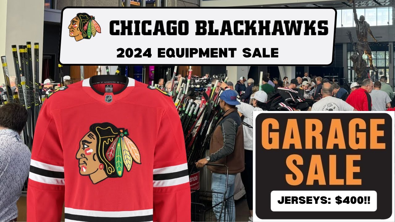 2024 Chicago Blackhawks Equipment Garage Sale (MiC Adidas & Fanatics Authentic Pro Jersey Review)