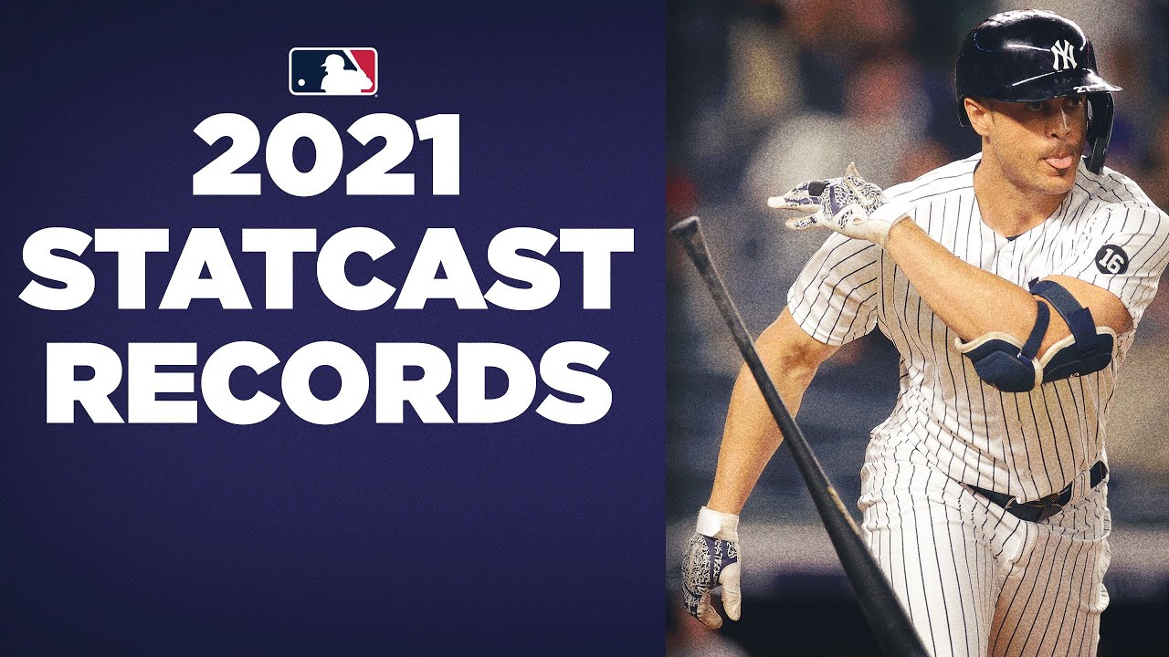 NEW Statcast Records set in 2021!