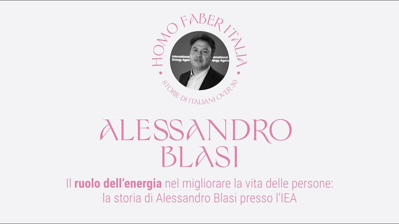Il ruolo dell’energia nel migliorare la vita delle persone: La storia di Alessandro Blasi all’IEA