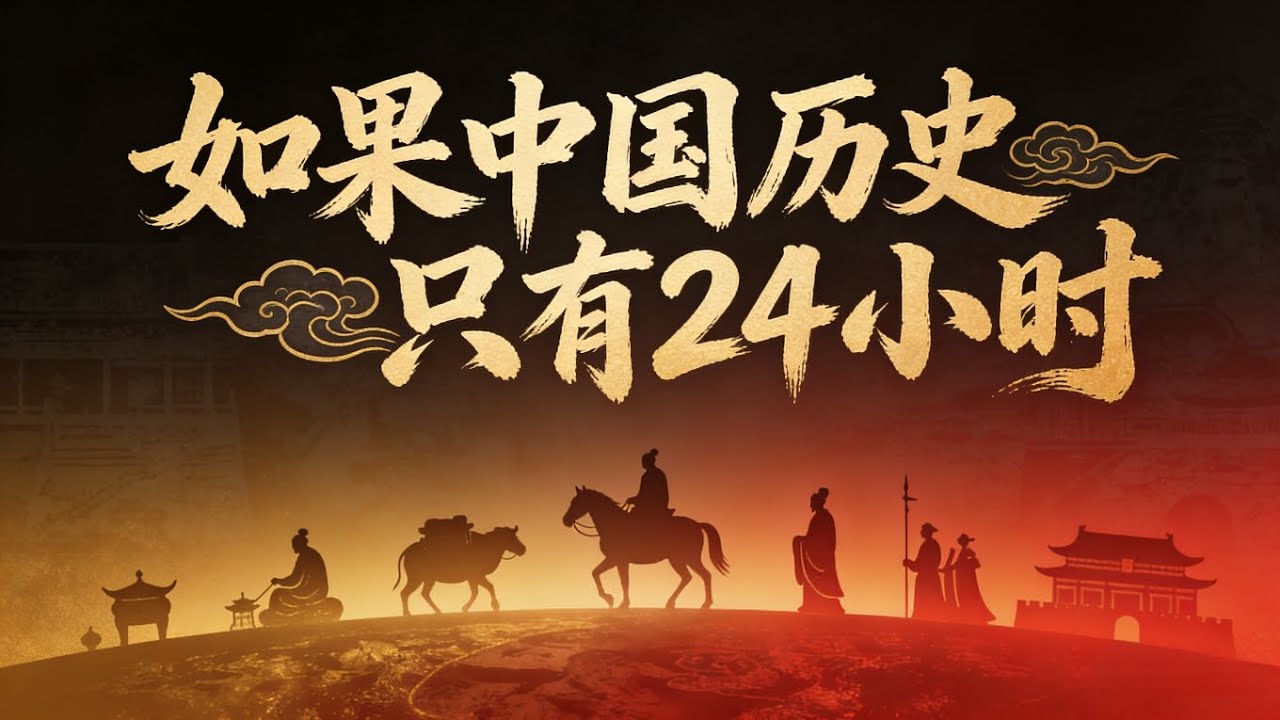 如果把中国历史浓缩成24小时 If Chinese History Were Compressed into 24 Hours#china #history #中国 #历史