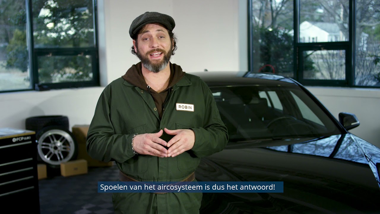 (NL) Voorbereidingen om een aircosysteem te spoelen Airconditioningsysteem voor auto's