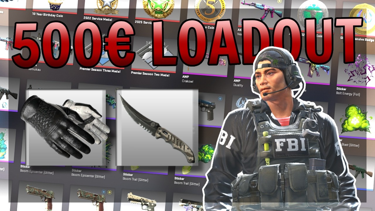 BEST 500€ BLACK AND WHITE LOADOUT