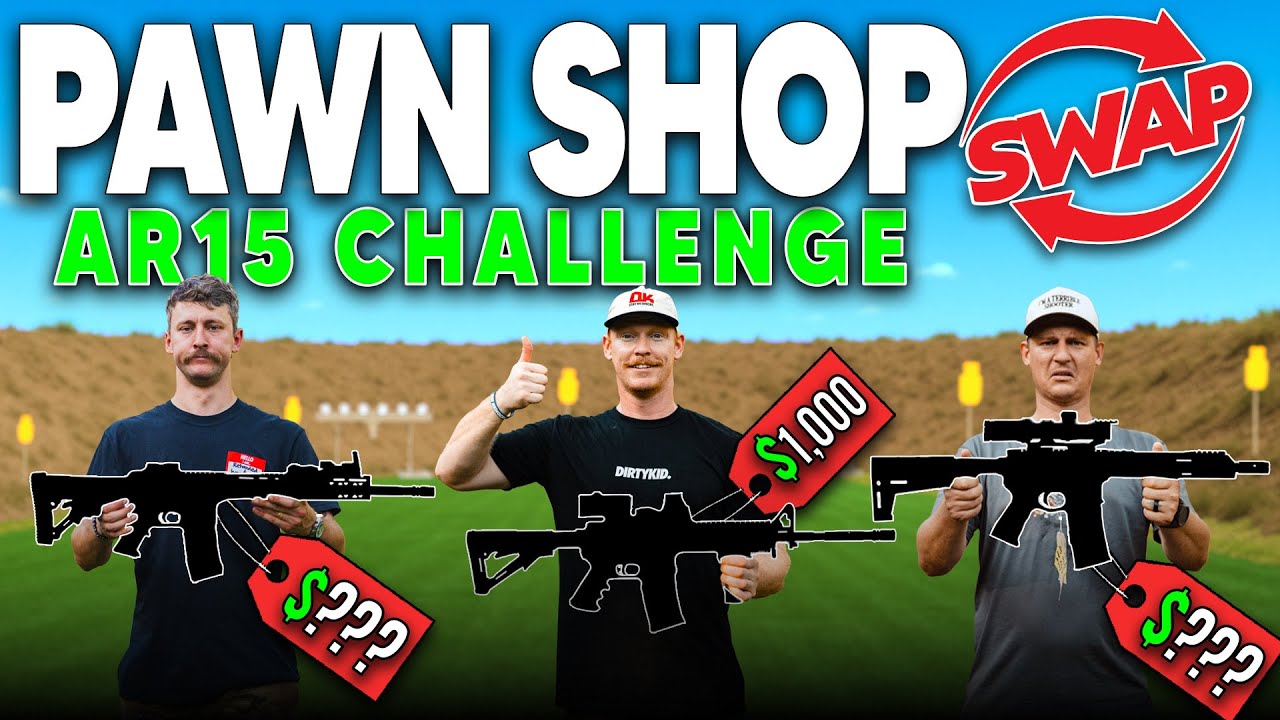 We Traded Our Entire Gun Collection For New AR15’s-Pawn Shop Challenge