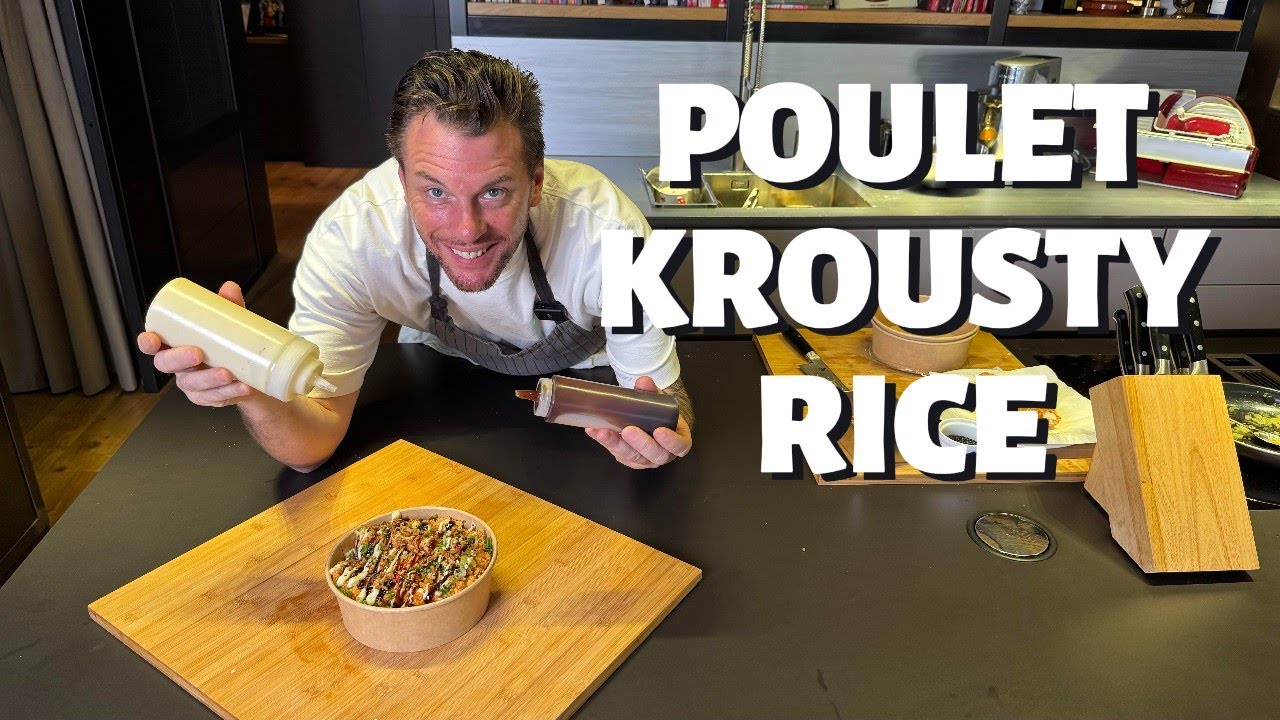 JE FAIS LA RECETTE TENDANCE STREET-FOOD DU MOMENT (POULET KROUSTY RICE)