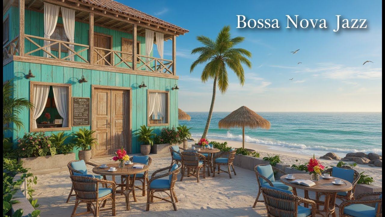 Morning Energy Boost 🌞 Uplifting Bossa Nova Beach Music