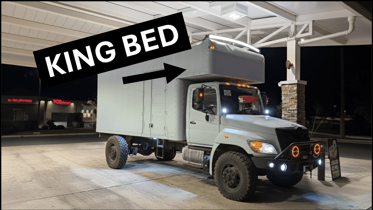 Building the Bed Platform - Tiny House Expedition Truck Build (Ep 1)