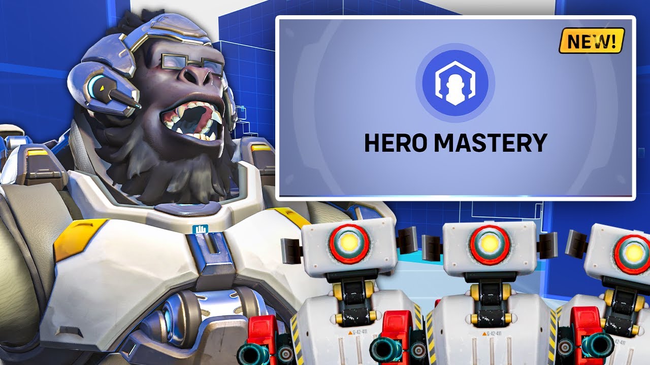 So I Tried Out The NEW Winston Hero Mastery Challenge In Overwatch 2