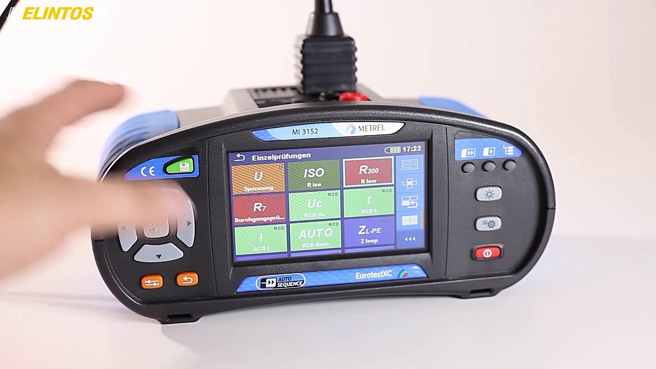 Metrel MI3152H Universalus elektros instaliacijos matavimo prietaisas